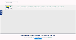 Desktop Screenshot of caae.es